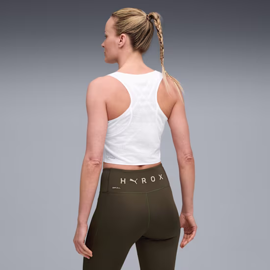 PUMA x HYROX ULTRASPUN korte tanktop voor dames